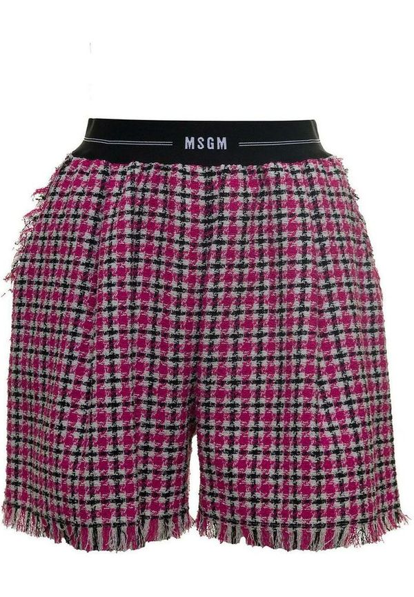 Msgm - Shorts - Rosa - Dam - Storlek: 2XS