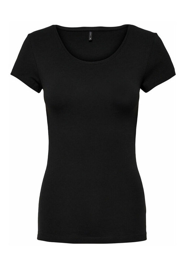 Only - T-shirts - Svart - Dam - Storlek: Xs,L,S,M