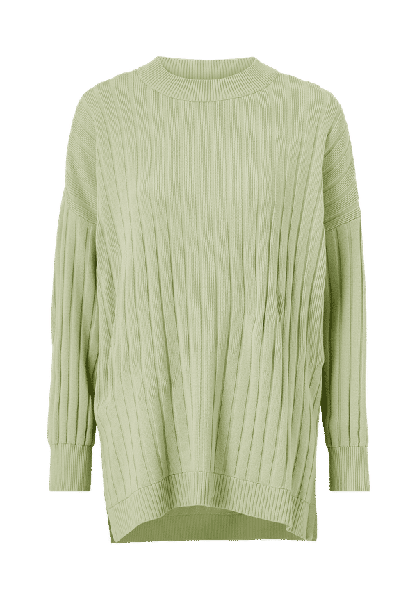 Only - Tröja onlTessa L/S Long Pullover - Grön