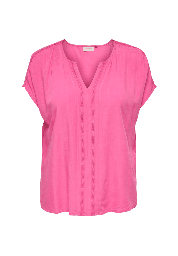 Only Carmakoma - Blus carRomana In-One Top Wvn - Rosa