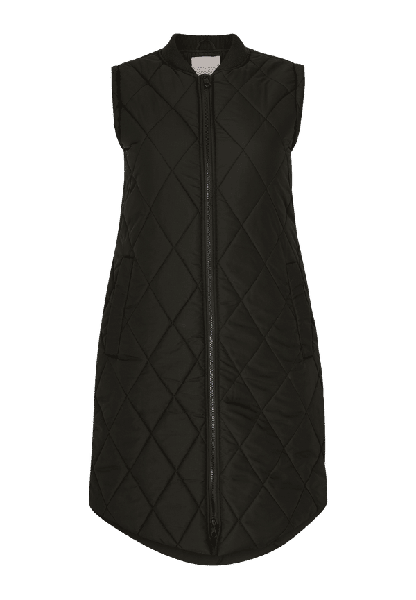 Only Carmakoma - Väst carCarrot Waistcoat Otw - Svart