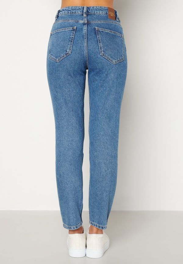 ONLY Jagger Life High Mom Ankle Medium Blue Denim 33/32