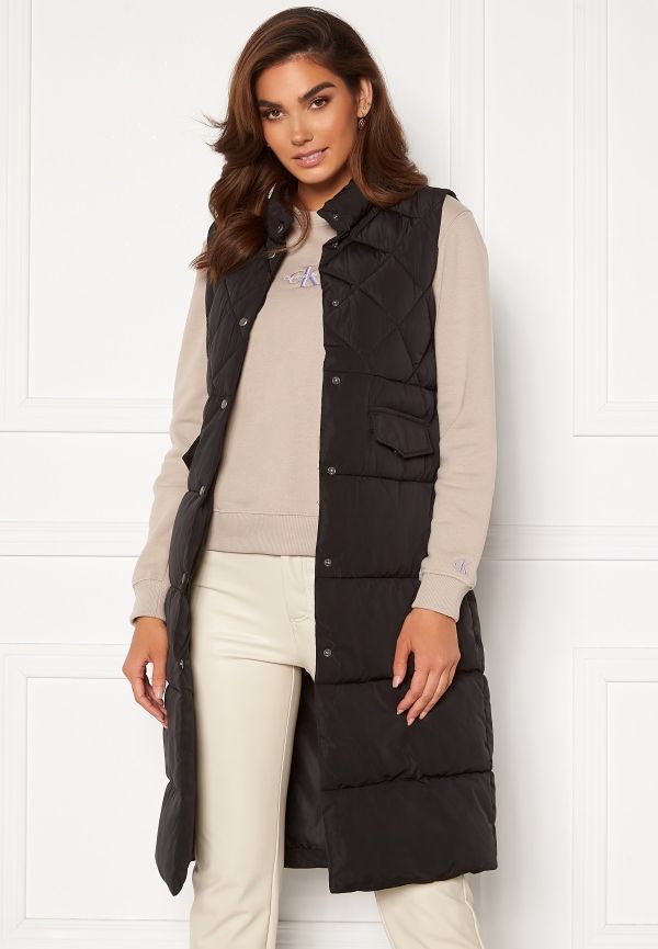 ONLY Stacy Quilted Waistcoat Black L