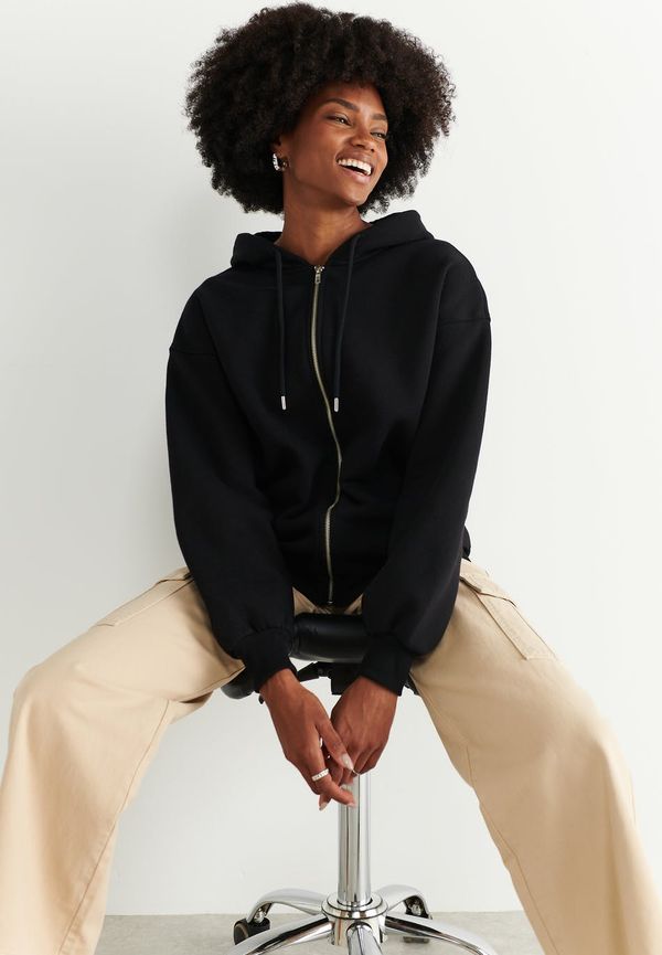 Oversized zip hoodie