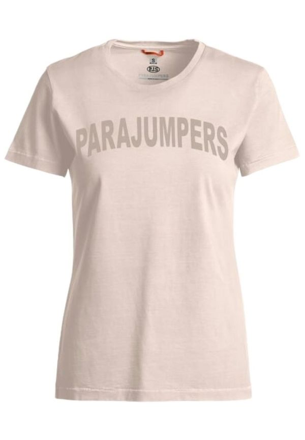 Parajumpers - T-shirts - Beige - Dam - Storlek: Xl,L,S,M