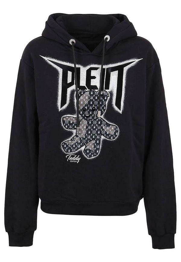 Philipp Plein - Hoodies - Svart - Dam - Storlek: M