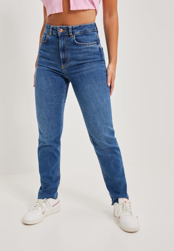 Pieces - Straight - Pcdelly Straight Hw Cr MB184 Noos B - Jeans - Straight