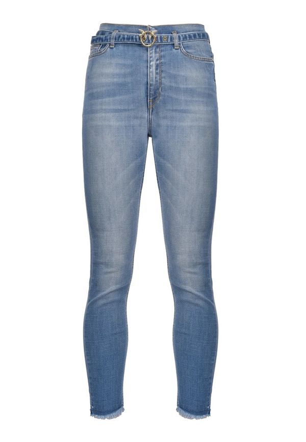 Pinko - Skinny Jeans - Blå - Dam - Storlek: W29,W28