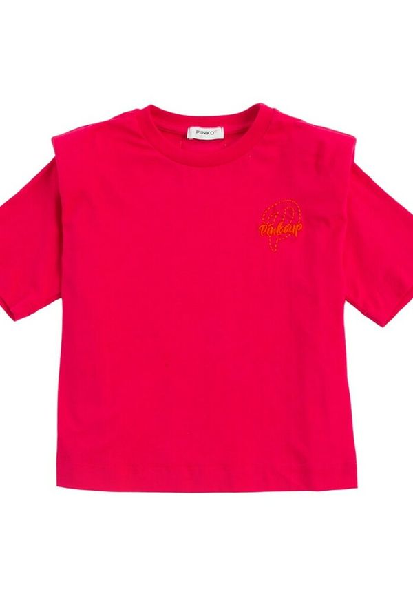 Pinko - T-shirts - Röd - Dam - Storlek: Xl,2Xl,L,S,M