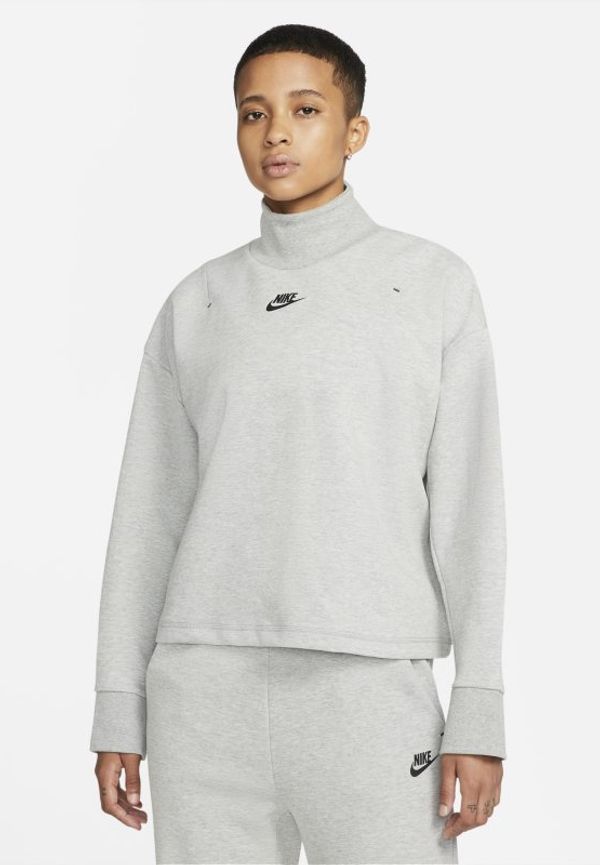Polo Nike Sportswear Tech Fleece för kvinnor - Grå