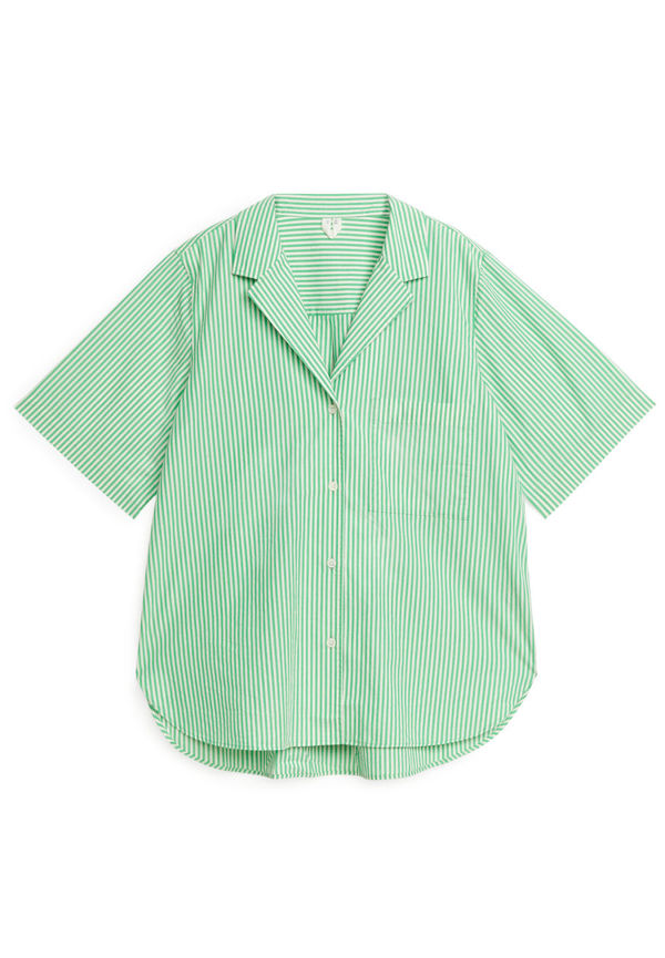 Poplin Resort Shirt - Green