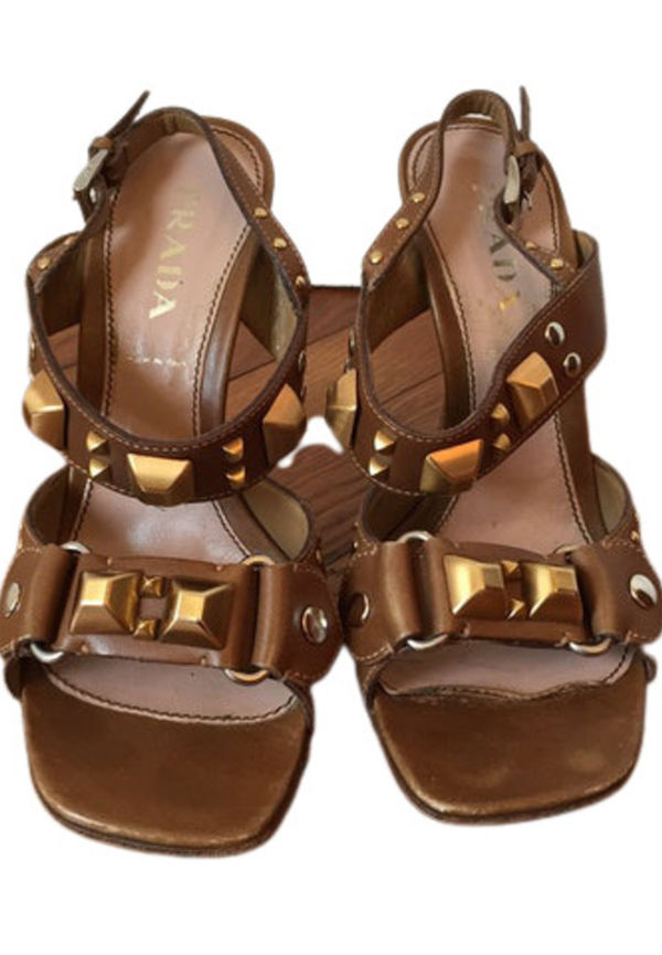 Prada Vintage - Vintage Skor - Brun - Dam - Storlek: 35 EU