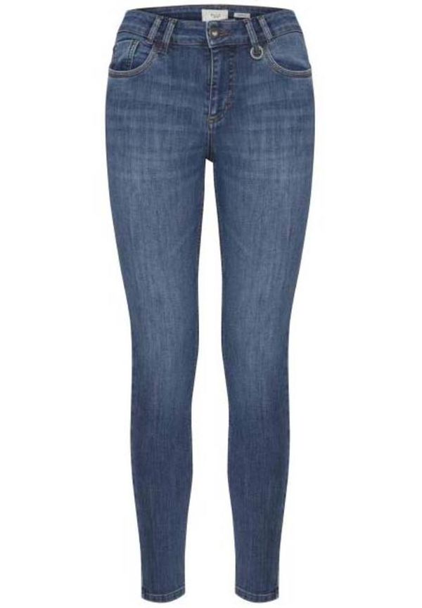 Pulz Jeans - Skinny Jeans - Blå - Dam - Storlek: W34,W26,W27