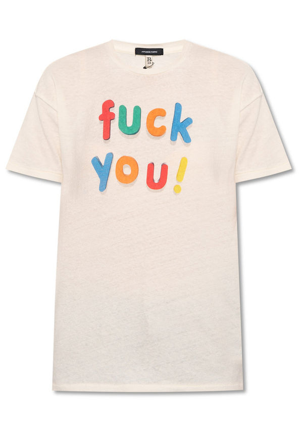 R13 - T-shirts - Beige - Dam - Storlek: L,S,M