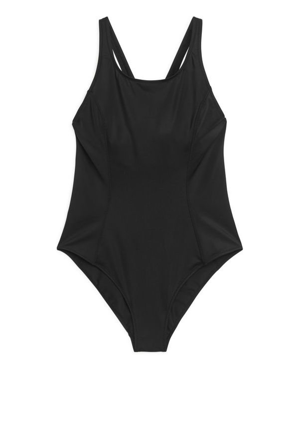 Racerback Swimsuit - Black