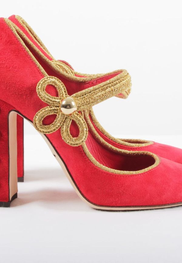 Red heels from Dolce & Gabbana, size 36 1/2
