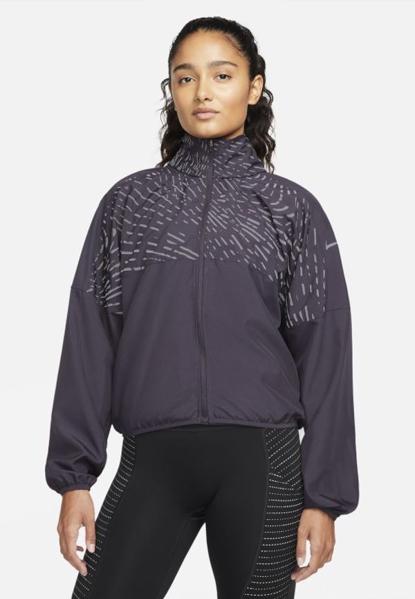 Reflekterande löparjacka Nike Dri-FIT Run Division för kvinnor - Lila