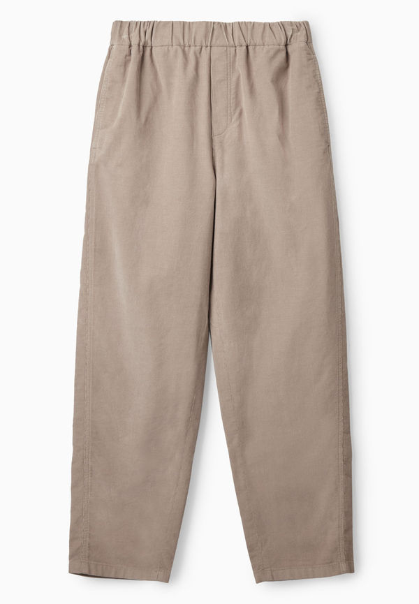 RELAXED-FIT CORDUROY TROUSERS