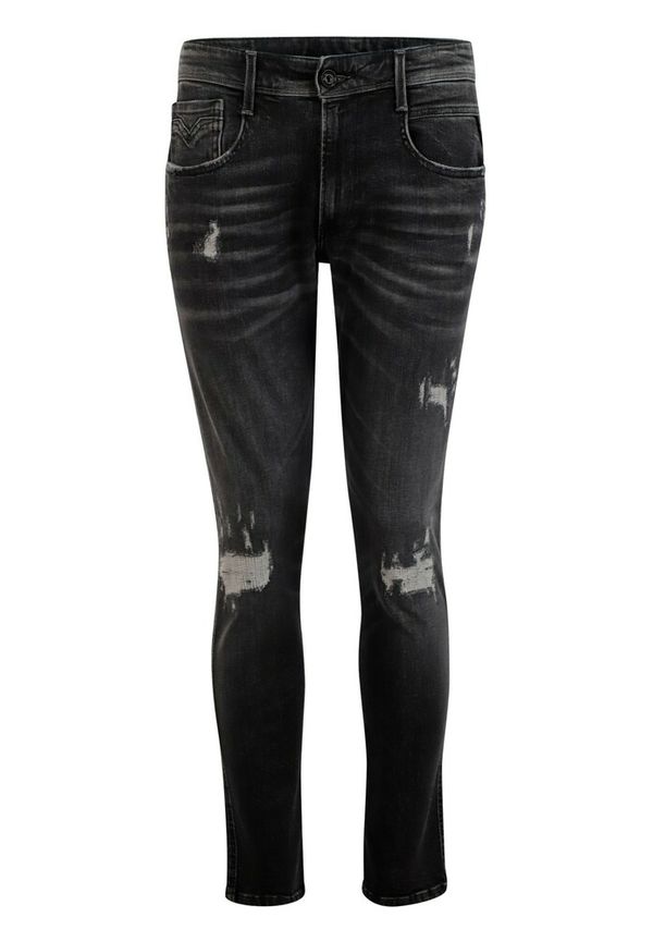 Replay - Skinny Jeans - Grå - Dam - Storlek: W34,W33,W29,W27,W28