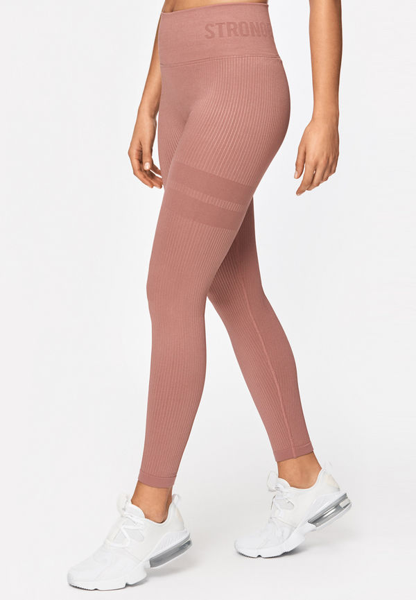 Rib Seamless Tights