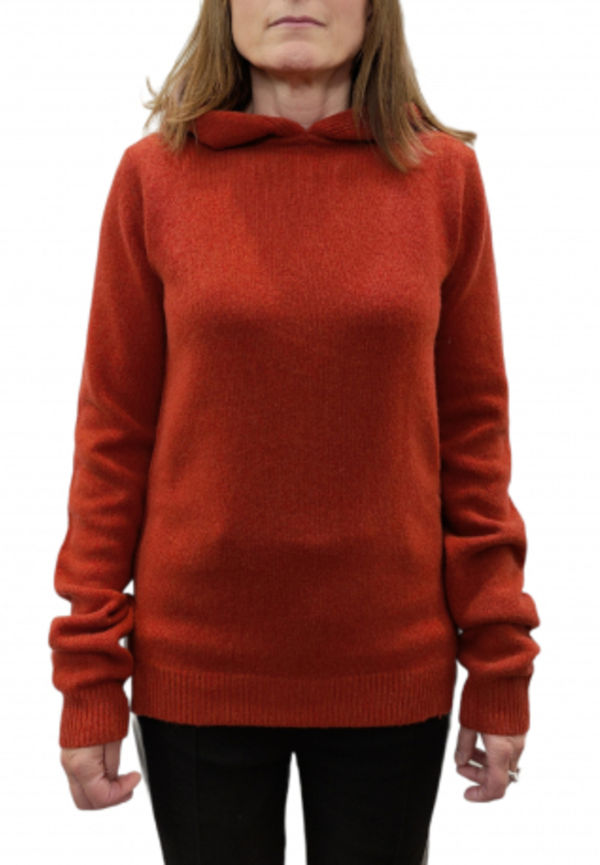 Rick Owens - Hoodies - Röd - Dam - Storlek: M