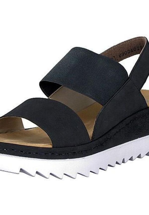 Rieker - Sandaler - Blå - Dam - Storlek: 38 Eu,39 Eu,42 Eu,37 Eu,36 Eu,41 Eu,40 EU