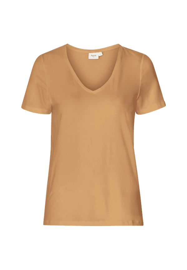 Saint Tropez - Topp AdeliaSZ V-N T-shirt - Brun