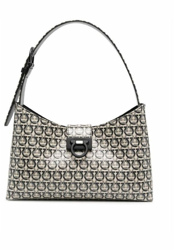 Salvatore Ferragamo - Axelremsväskor - Svart - Dam - Storlek: ONE Size