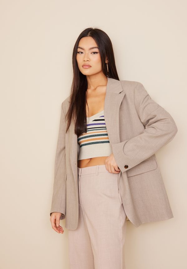 Samsøe Samsøe - Kavajer - Oatmeal - Haven blazer 13103 - Jackor - Suits