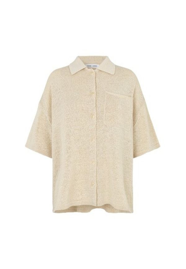 Samsøe Samsøe - Skjortor - Beige - Dam - Storlek: Xs,S,M