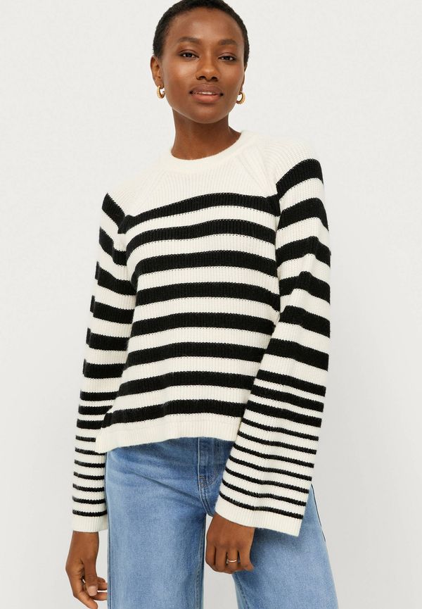 Second Female - Tröja Matea Knit O-Neck - Svart