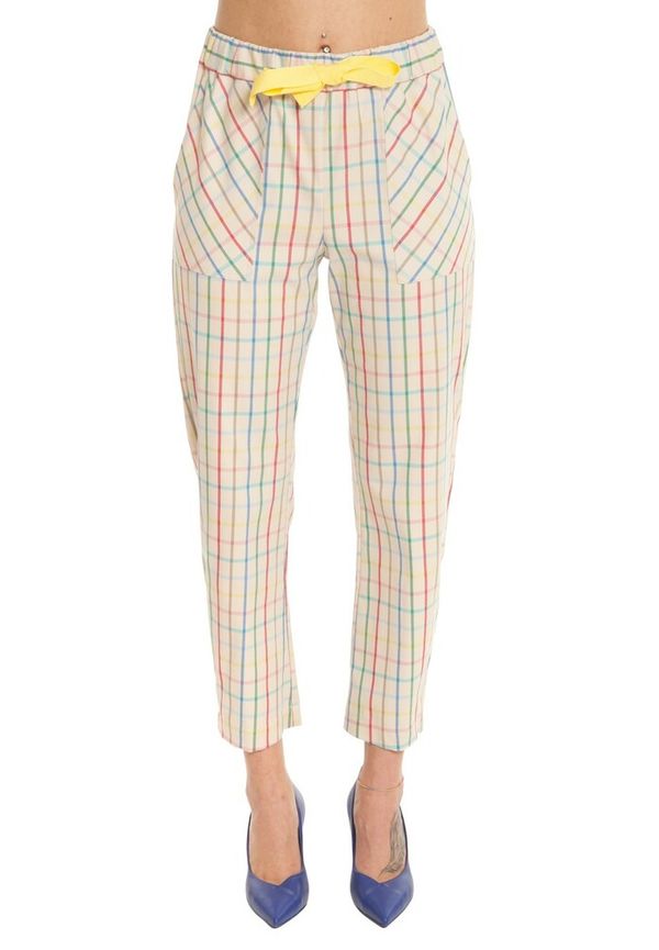 Semicouture - Byxor - Röd - Dam - Storlek: 2Xs,S