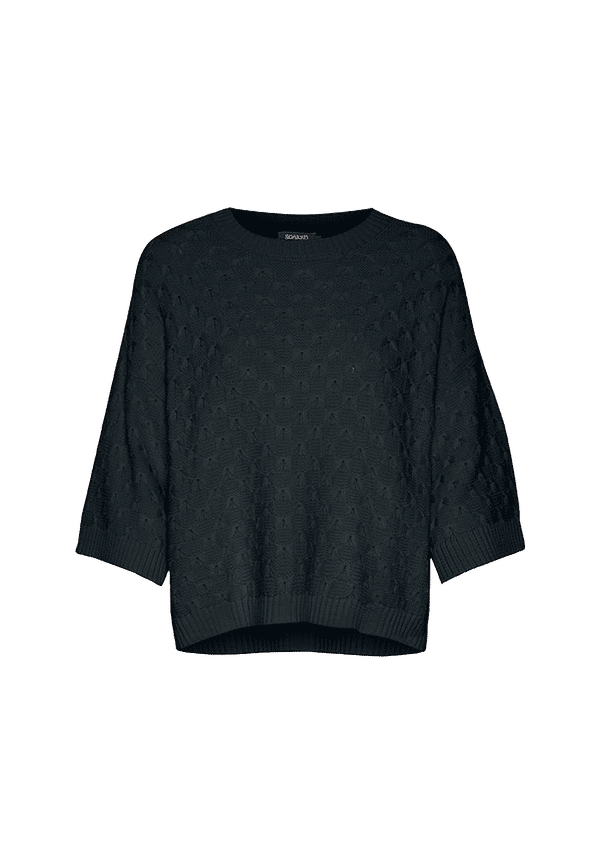 Soaked in Luxury - Tröja slRosalie Pullover 3/4 - Blå
