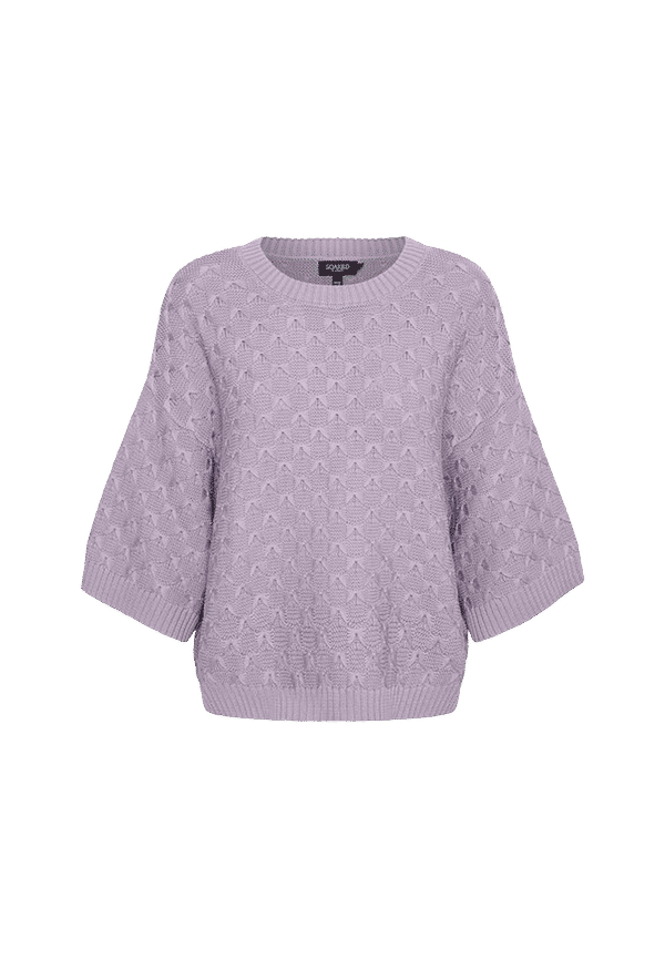 Soaked in Luxury - Tröja slRosalie Pullover 3/4 - Lila