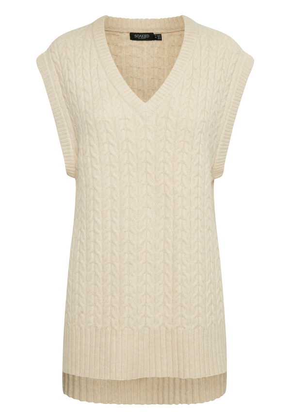 Soaked in Luxury - Västar - Beige - Dam - Storlek: Xl,Xs,L
