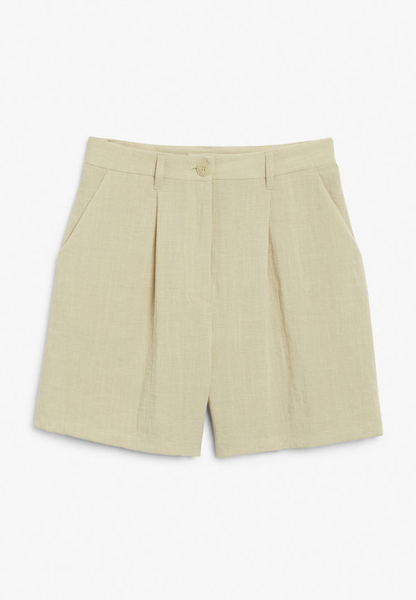 Soft suit shorts - Yellow