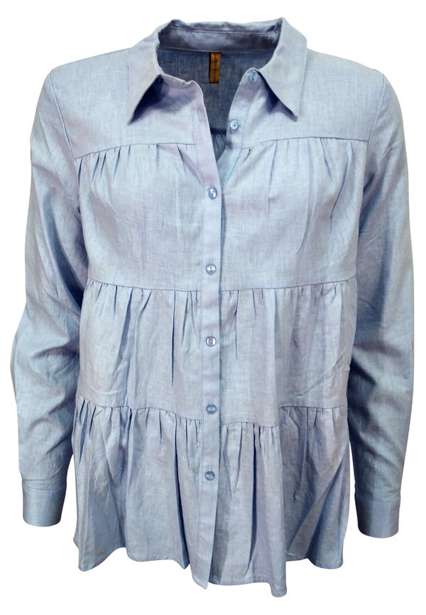 Soyaconcept - Skjortor - Blå - Dam - Storlek: Xl,L,S,M
