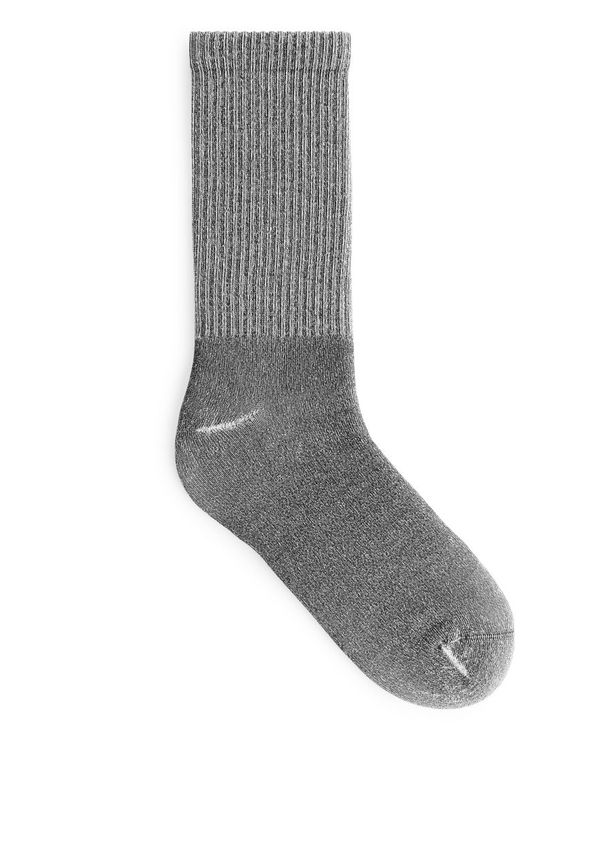 Sporty Cotton Socks - Black