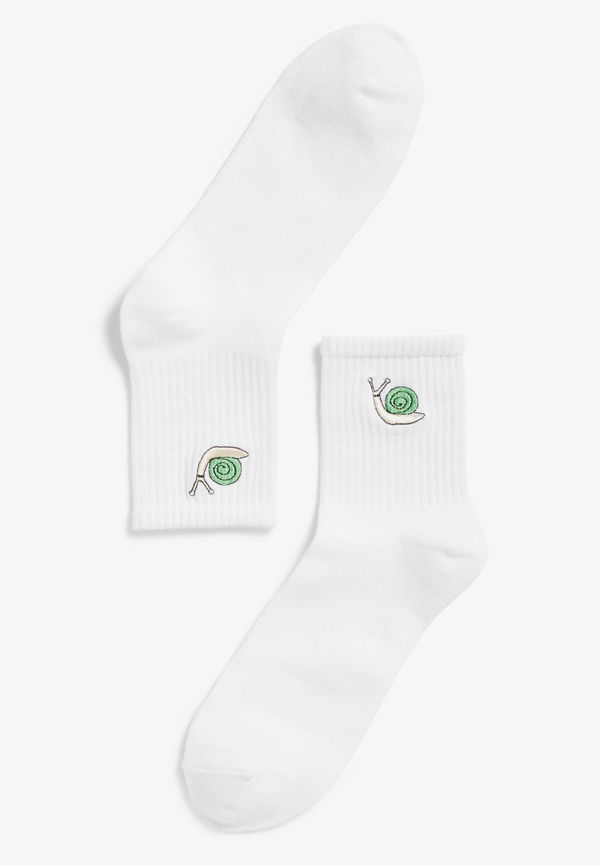 Sporty socks - Green