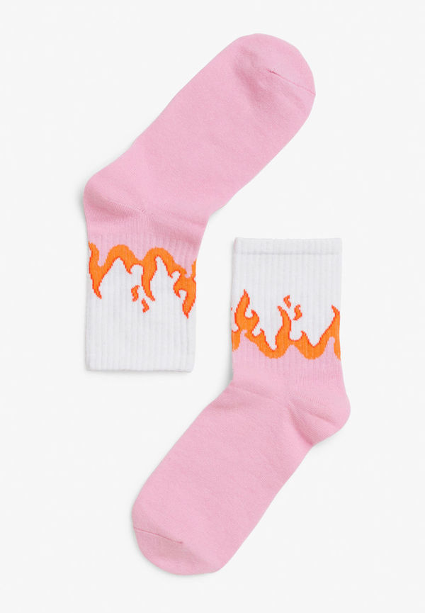 Sporty socks - Pink