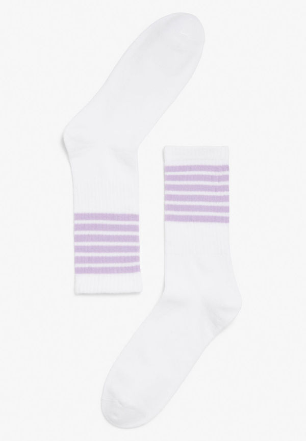 Sporty socks - Purple