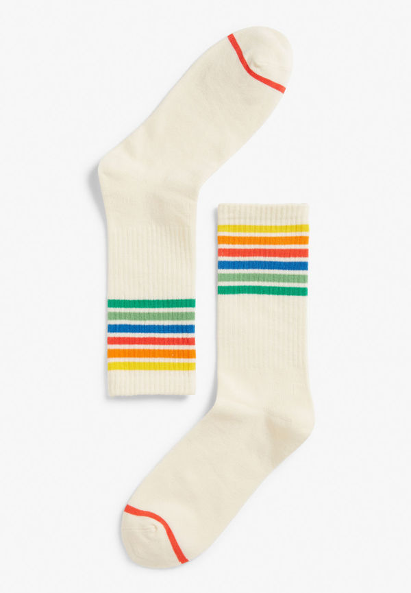 Sporty socks - White