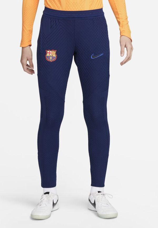 Stickade fotbollsbyxor FC Barcelona Strike Elite Nike Dri-FIT ADV för kvinnor - Blå