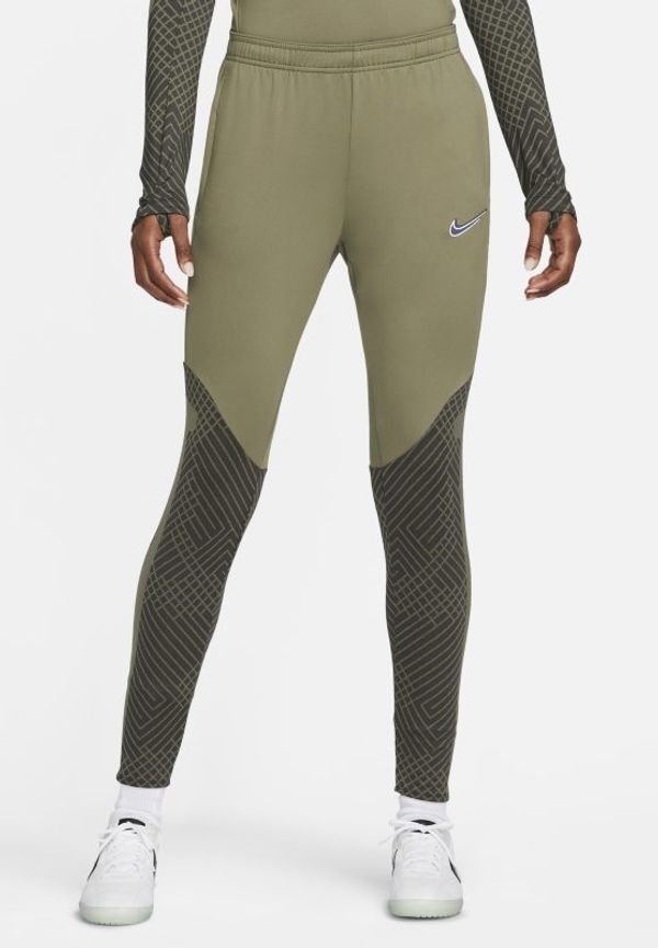 Stickade fotbollsbyxor Nike Dri-FIT Strike för kvinnor - Grön