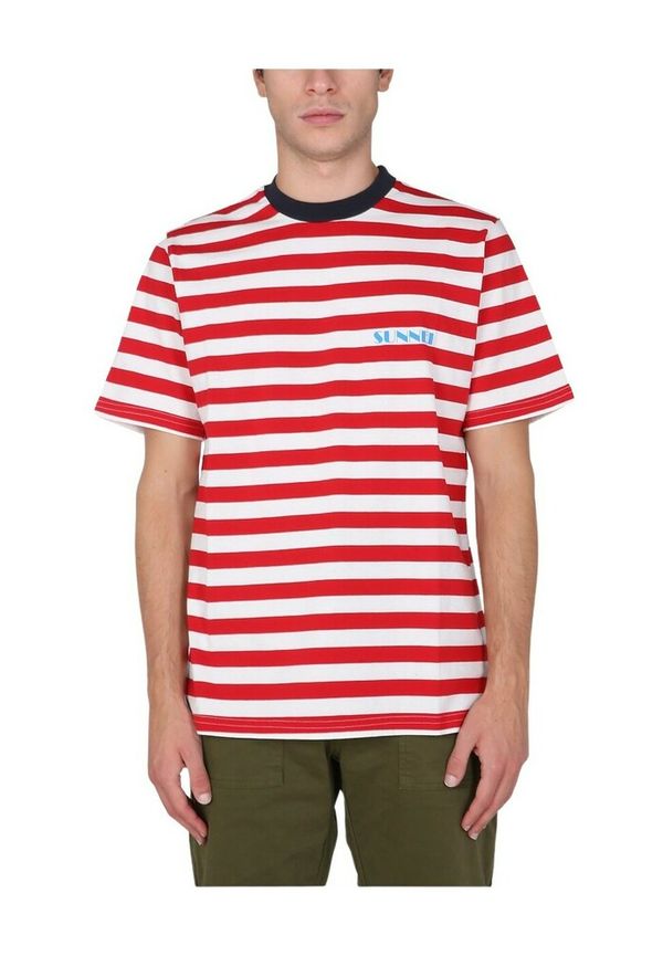Sunnei - T-shirts - Röd - Dam - Storlek: Xs,S,M