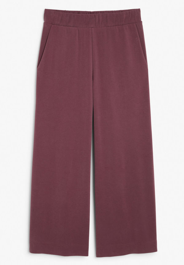 Super-soft trousers - Red