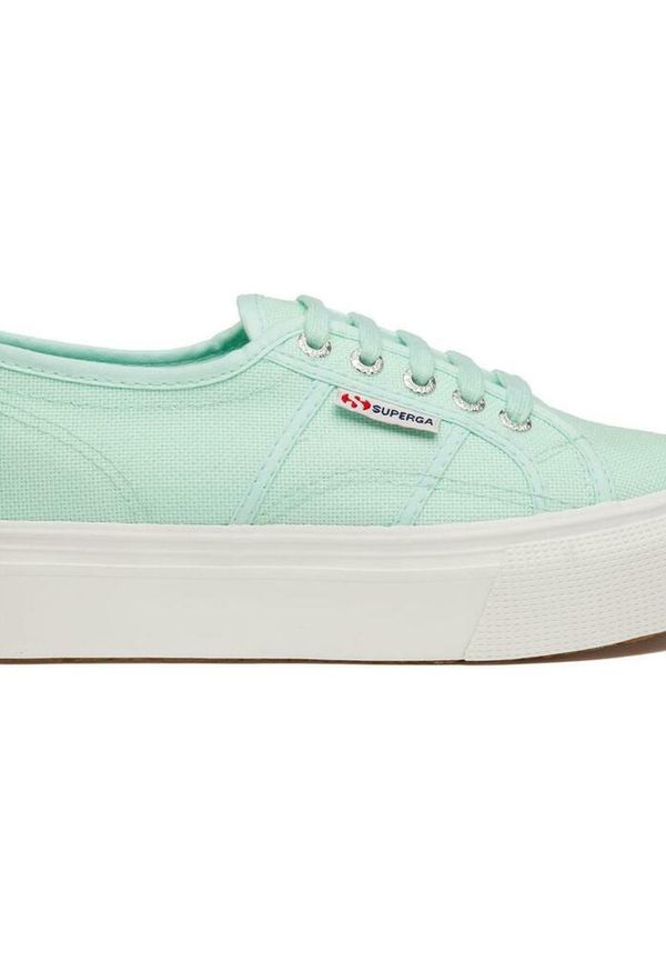 Superga - Sneakers - Grön - Dam - Storlek: 38 Eu,39 Eu,37 Eu,36 Eu,35 Eu,40 EU
