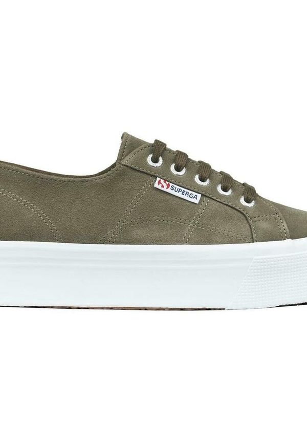 Superga - Sneakers - Grön - Dam - Storlek: 39 Eu,37 Eu,35 Eu,41 EU