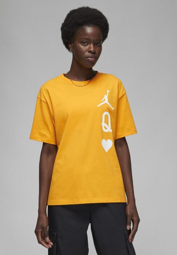 T-shirt Jordan Flight för kvinnor - Gul