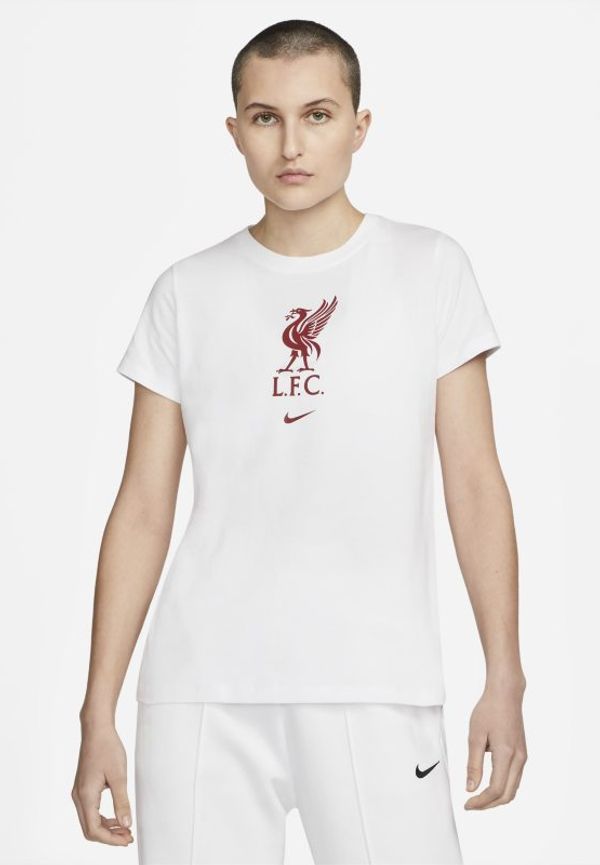 T-shirt Liverpool FC för kvinnor - Vit
